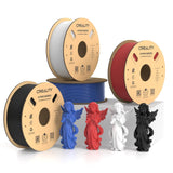 Creality Hyper PLA Filament Bundle 4KG, Up to 600mm/s High Speed 3D Printer Filament PLA, No-Tangling Stronger Toughness Fit Most 3D Printers Creality