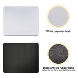 MR.R Sublimation Blanks 9.4''x7.8''x0.12'', White Square Mouse Pad 3mm Thickness for Sublimation Heat Transfer Printing (12 Pieces) MR.R