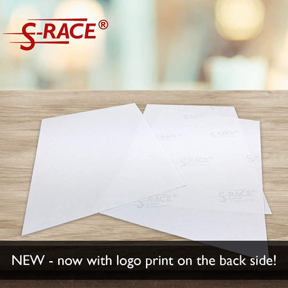 S-RACE Sublimation Paper 8.5 x 11 inch, 100 Sheets - For Printers With Sublimation Inks, e.g. compatible with Epson, Sawgrass, Ricoh etc. - Fast Drying, Smear-Proof, Vibrant Colors