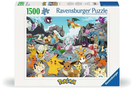 Ravensburger Pokemon Classics 1500 Piece Jigsaw Puzzles for Adults and Kids Age 12 Years Up Ravensburger