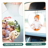 GRADENEVE 40 Pcs Sublimation Blanks DIY Sublimation Blanks White Sublimation Car Air Freshener DIY Felt GRADENEVE