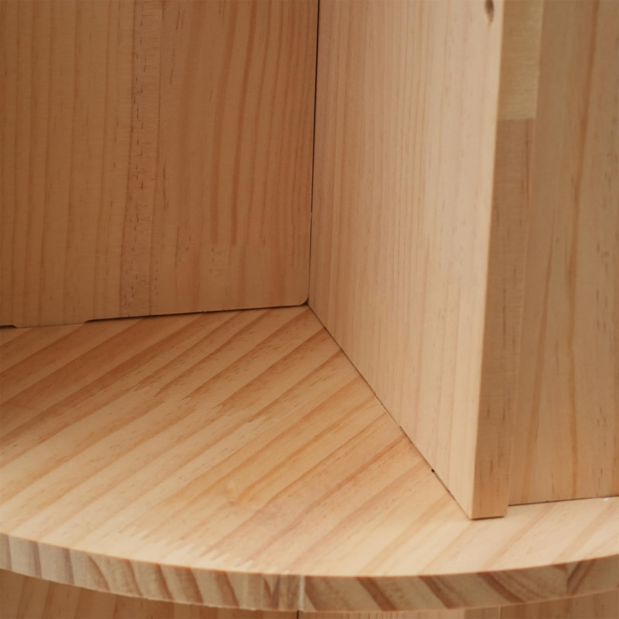 360° Rotating HAPPCUCOE Bookshelf - 6-Tier Floor Standing Storage Rack for Home & Office HAPPCUCOE