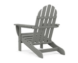 POLYWOOD AD4030WH Classic Outdoor Adirondack Chair, White Polywood