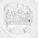 Mythographic Color and Discover: Crystal Kingdom: An Artist’s Coloring Book of Prismatic Playgrounds WoodArtSupply