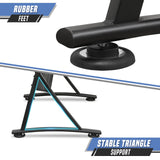 SFIHOME Adjustable Drafting Table & Stool Set, Art Desk with Additional Slide-Out Table Design, Versatile Drawing Table with Storage, for Art, Drafting and Creative Tasks, Black SFIHOME