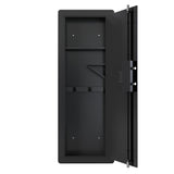 Wall Gun Safes for Home with Digital Keypad, Quick-Access Rifle Fits Between Studs, Hidden In-Wall Safe Cabinet with Removable Shelf & Adjustable Rack for 2-3 Rifles, Solid Steel Construction WEALTHOUSE