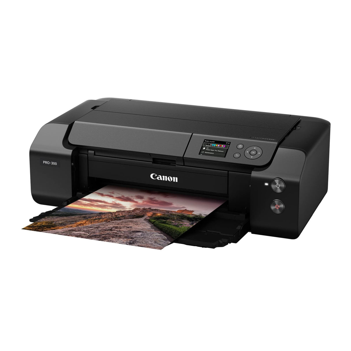 Canon imagePROGRAF PRO-300 Wireless Color Wide-Format Printer, Prints up to 13"X 19", 3.0" LCD Screen with Profession Print & Layout Software and Mobile Device Printing, Black, One Size Canon