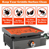 28" Silicone Mat for Blackstone Accessories, Blackstone Grill Mat for Silicone, Grill Cover for Outdoor Grill, Durable Griddle Accessories, Blackstone Accessories, All Season Cooking Protective Cover ChasingSun