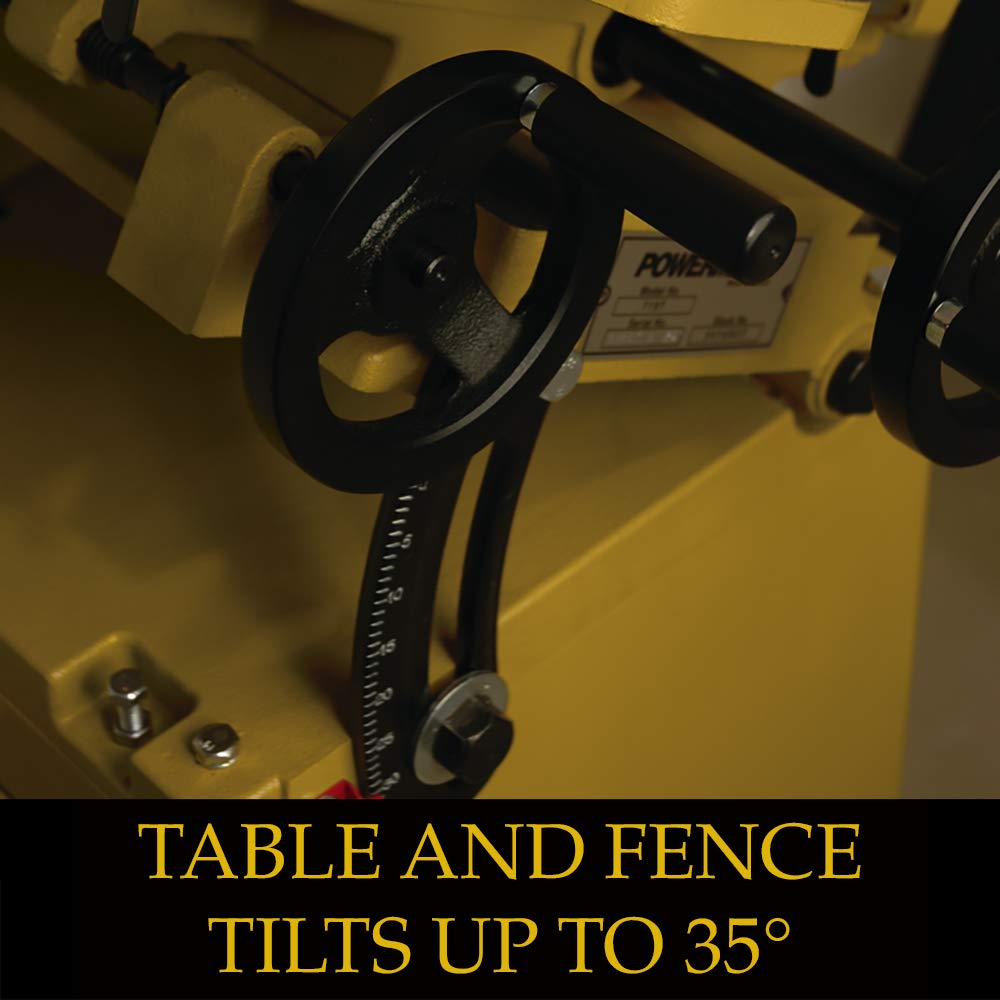 Powermatic Tilt Table Mortiser, 1" Chisel, 10-3/4" Stroke, 1Ph 115/230V (Model 719T) Powermatic