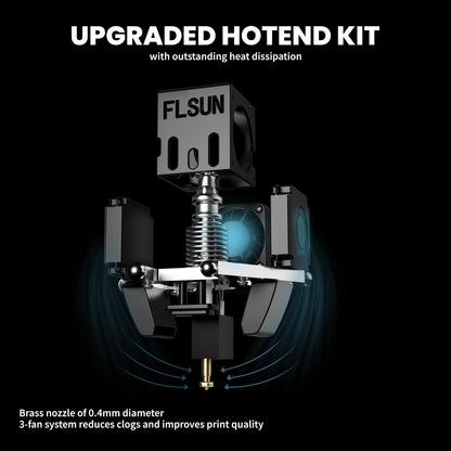 Flsun Super Racer 3D Printer Upgrade 200 mm/s High Speed 2800 + mm/s², flsun sr Upgrade Delta 3D Printers with Direct Drive Extruder and Auto Leveling Size Φ260 x 330 mm (flsun sr) - WoodArtSupply