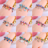 AIPRIDY 150 Pieces Charm Bracelet Making Kit,Unicorn Mermaid Crafts Gifts Set Can Inspires Imagination and Creativity,Jewelry Making Kit Perfect Gifts for Girls 5-12 Years Old (150 Pieces) AIPRIDY