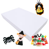Jtnohx Stiff Felt Sheets, 32 Pcs Felt Fabric, 7"×11.3" Color Felt for Crafts, Craft Felt Square for Sewing Embroidery Handwork and Festivals Party (White) Jtnohx