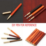 YJIUYUANQ 120x20x20mm Wood Pen Blanks Pen Turning Supplies DIY Crafts Pen Turning Kit,4 Color YJIUYUANQ