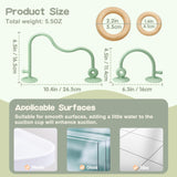 oiimllby Baby Teething Toy, High Chair Suction Cup Toys for Infant Toddlers 0-6M, Food Grade Silicone Teether, Educational Parent-Child Baby Toys, Montessori Sensory Toy for Babies 6-12Months (Green) oiimllby