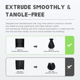 R QIDI TECHNOLOGY Odorless ABS Filament 1.75mm, 3D Printer Filament, 1 KG Spool (2.2lbs), 3D Printing Filament Fit Most FDM 3D Printers, Black R QIDI TECHNOLOGY