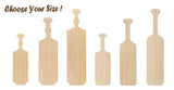 BATTIFE [2Pack] 15inch Sorority Paddle - Greek Fraternity Paddle, Unfinished Wooden Frat Paddle, Solid Pine Wood Paddles BATTIFE