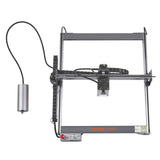 VEVOR, 20W Output Engraving Machine, 15.7" x 15.7" Large Working Area 10000mm/min Movement Speed, Compressed Spot with Rotary Roller, Laser Cutter for Wood, Metal, Acrylic, Gray VEVOR
