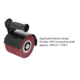 Burnishing Polishing Machine Kit, Handheld Electric Sander Polisher Kit for for Metal, Stainless Steel, Plastic, Wood ViaGasaFamido
