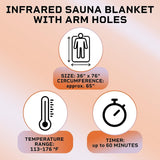 LifePro Sauna Blanket for Detoxification - Portable Far Infrared Sauna for Home Detox Calm Your Body and Mind Large Gray - Sauna for in-Home Use LifePro