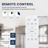 NOXARTE Cage Ceiling Fan with Light, Vintage Fandelier Remote Control, Bladess Industrial Chandelier Ceiling Fan Reverse Motor for Living Dining Room Bedroom Dia 25 Inch NOXARTE