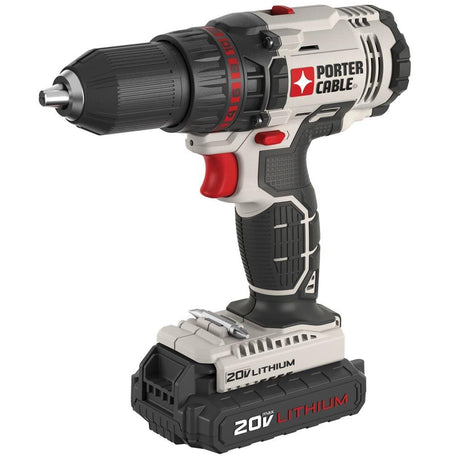 PORTER-CABLE 20V MAX* Cordless Drill/Driver, 1/2-Inch, Tool Only (PCC601LB) PORTER-CABLE