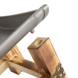 Alcohol Stove Non-Stick Grill Pan with Wooden Shelf, Ceramic Grill Plate Set for Indoor Outdoor BBQ Roasting Baking, Japanese Barbecue Tool(30CM) Haofy