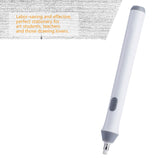 KooingTech Electric Eraser, Electric Eraser for Drawing, Electric Erasers with 22PCS Eraser Filler for Daily Writing Drawing Industrial Design (White) KooingTech