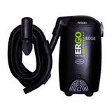 Atrix Ergo Edge Canister Shop Vac - Wall Mounted Garage Vacuum Cleaner with Built-in Dust Bag & Extendable Hose - Compact Black Design 20x9x12 Atrix