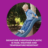 Step2 Play Up Gym Set for Kids, Outdoor Swing Set, Backyard Slide, Swings, Playhouse, & Crawl Space, Two Tier, Easy Set Up, Toddlers Ages 3-6 Years Old Step2