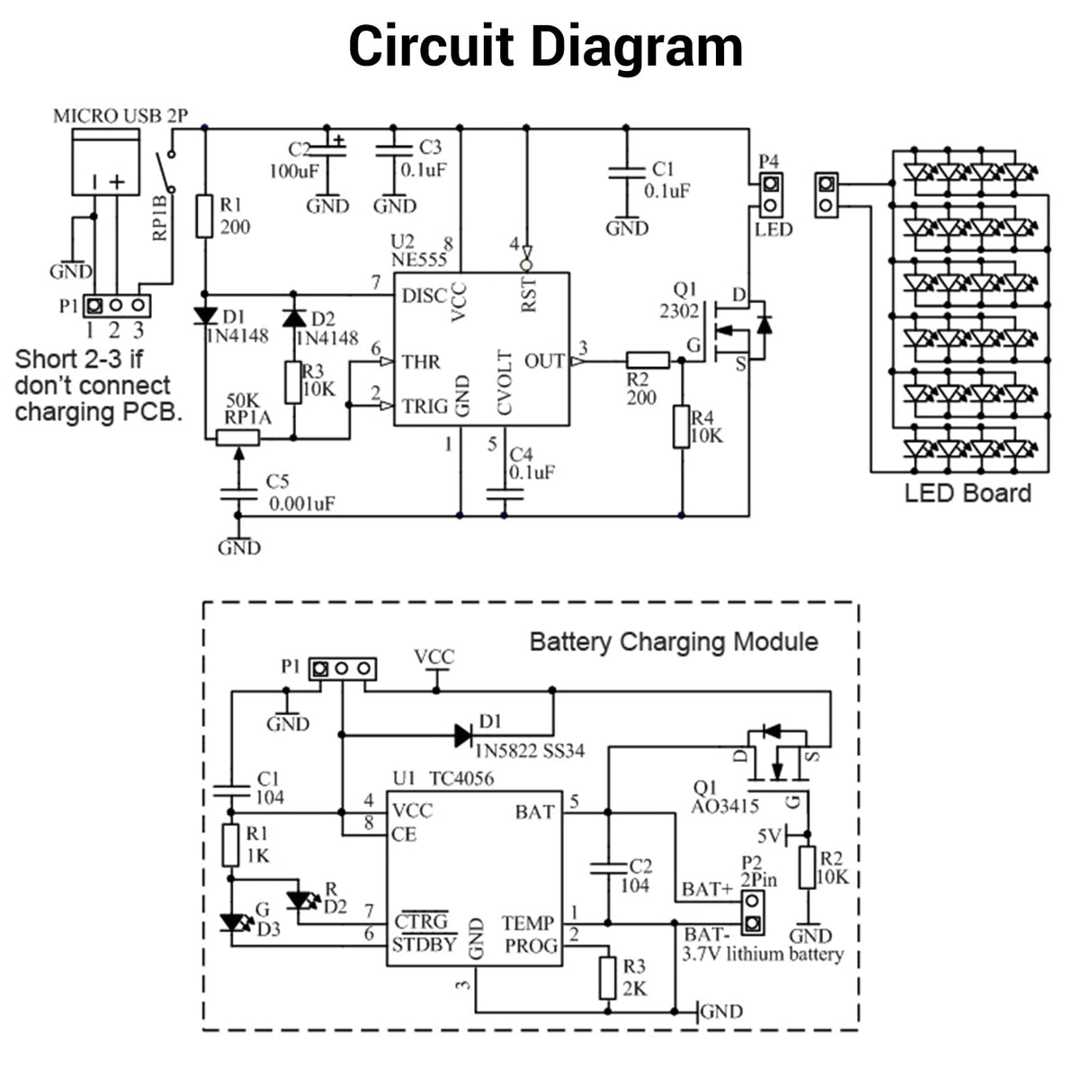 MiOYOOW Soldering Practice Kit LED Desk Lamp with Adjustable Brightness, DIY Electronic Soldering Project Kits Rechargeable Gooseneck Table Light for College High School Education or Home Office Use MiOYOOW