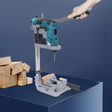 Drill Press Stand Table with Fixture, Floor Model Drill Press, Table Drill Press Kit Tool Holder for Benchtop Repair, Drill Press Stand for Hand Drill for Electric Drilling Machines DAERNA