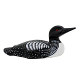 CVHOMEDECO. Primitives Hand Engraving and Painted Wood Loon Farmhouse Figurine Decorative Accent, 10-1/4 Inch CVHOMEDECO.