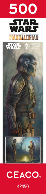 Ceaco - Thomas Kinkade - Star Wars - Mandalorian Connection - 500 Piece Jigsaw Puzzle Ceaco