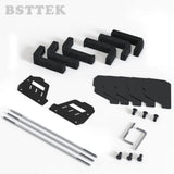 BSTTEK Foam Pistol Rack for Gun Safe | Gun Cabinet Accessories | Storage Organizer Revolver Firearm Handgun Rack Stand Display Holder Fits 6 of Pistols BSTTEK