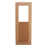 Fdit Cedar Sauna Gable Vent Kit Square Sauna Room Air Vent Grille Wooden Ventilation Louvers Sauna Room Ventilation Louvers Accessory for Sauna Room and Swimming Pool Fdit