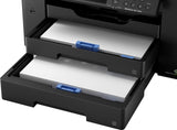 Epson Workforce Pro WF-7840 Wireless Wide-Format All-in-One Color Inkjet Printer - Print Scan Copy Fax - 4.3" LCD, 25 ppm, 4800 x 2400 dpi, 13" x 19", 50-Sheet ADF, Auto 2-Sided Printing, Ethernet Epson