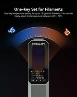 Creality Official Space Pi Filament Dryer, 360° Hot-Air Heating 3D Printer Filament Dryer Box with Fan, Upgraded Filament Dehydrator Storage Box for 1.75/2.85mm PLA PETG ABS Nylon PA TPU Creality