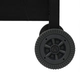 Grill Boss Propane 3 Burner Gas Grill, Portable BBQ w/Lid, Wheels & Side Shelves, Black GRILLBOSS