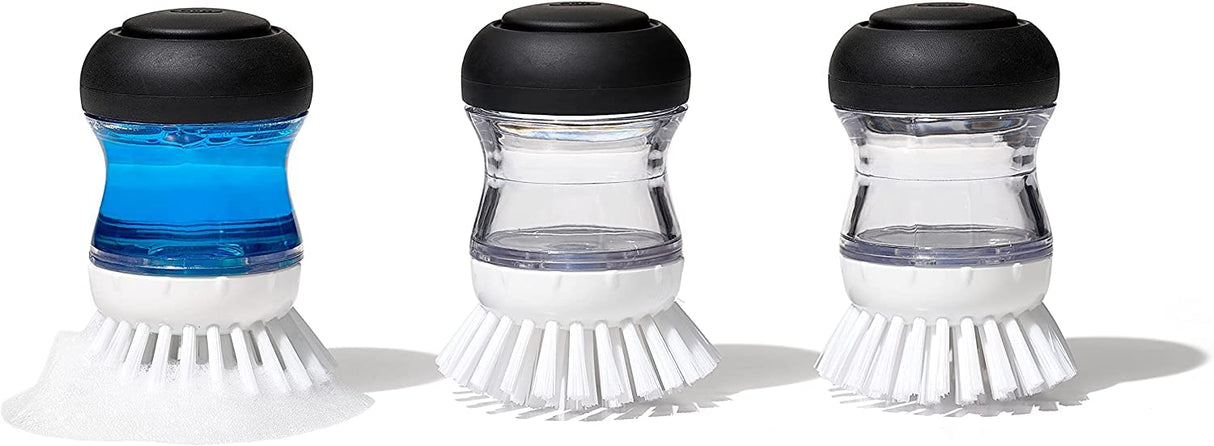 OXO Good Grips Soap Dispensing Palm Brush Storage Set OXO