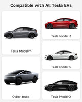 32A EV Charger Extension Cord for Tesla Charger, 21ft EV Extension Cable for Level 1/2 Tesla Home Chargers/Tesla Wall connectors, Max 240V 7.68kW NACS Extension Cable for Tesla Y/X/3/S/Cyber-truck SEGUMA