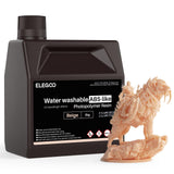 ELEGOO Water Washable ABS-Like 3D Printer Resin, High Durability and Toughness, Low Odor, Wide Compatibility for Mars Saturn Jupiter MSLA DLP LCD 3D Printing, Beige 2000g ELEGOO