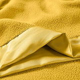 Canary Yellow Satin Blanket Binding Tape 2" x 4 3/4 Yards – Single Fold Satin Quilt Binding for Blanket Edges, Glossy Polyester Trim for Sewing, Quilting, Baby Blankets, Crafts, and Fabric Projects Lakesstory