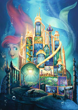 Ravensburger Disney Castles Collection - Ariel's Underwater Kingdom | 1000 Piece Jigsaw Puzzle for All Ages | Unique Softclick Technology Vibrant, Glare-Free Design | FSC Certified Ravensburger