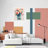 Flowers in Bottle Paint by Numbers Kit for Adults Beginner Flower Oil Painting Kit Adult Paint by Number Kits on Canvas DIY Painting for Beginners Art by Numbers for Gifts Home Wall Decor 16x20 Inch obterie