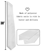 Happy Secret Adult Graduation Stole 60" Long Plain Stole Class of 2024&2025 for Academic Commencements Happy Secret