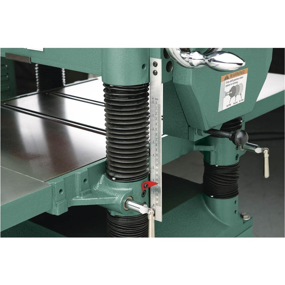 Grizzly Industrial G1033X - 20" 5 HP Helical Cutterhead Planer Grizzly Industrial