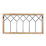 Sintosin Rustic Wood Window Frames for Wall Decor 40 x 20 inches, Hanging Distressed White Farmhouse Window Frame Wall Decor, Decorative Window Frame Decor for House Living Room Bedroom Christmas Sintosin