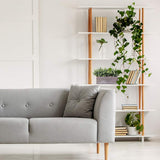 Faux Eucalyptus Plants in Rustic Rectangular Wood Planter Box Artificial Eucalyptus Greenery Arrangement Potted Plant in Dusty Green for Wedding Centerpiece Office Room Table Windowsill Décor Winlyn