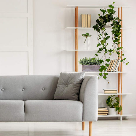 Faux Eucalyptus Plants in Rustic Rectangular Wood Planter Box Artificial Eucalyptus Greenery Arrangement Potted Plant in Dusty Green for Wedding Centerpiece Office Room Table Windowsill Décor Winlyn