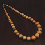 Nanalou Wooden Beads Necklace (Walnut) Nanalou